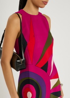 Pucci Abito Printed Cady Mini Dress Multicoloured 1