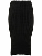 ISSEY MIYAKE Pleated Midi Skirt