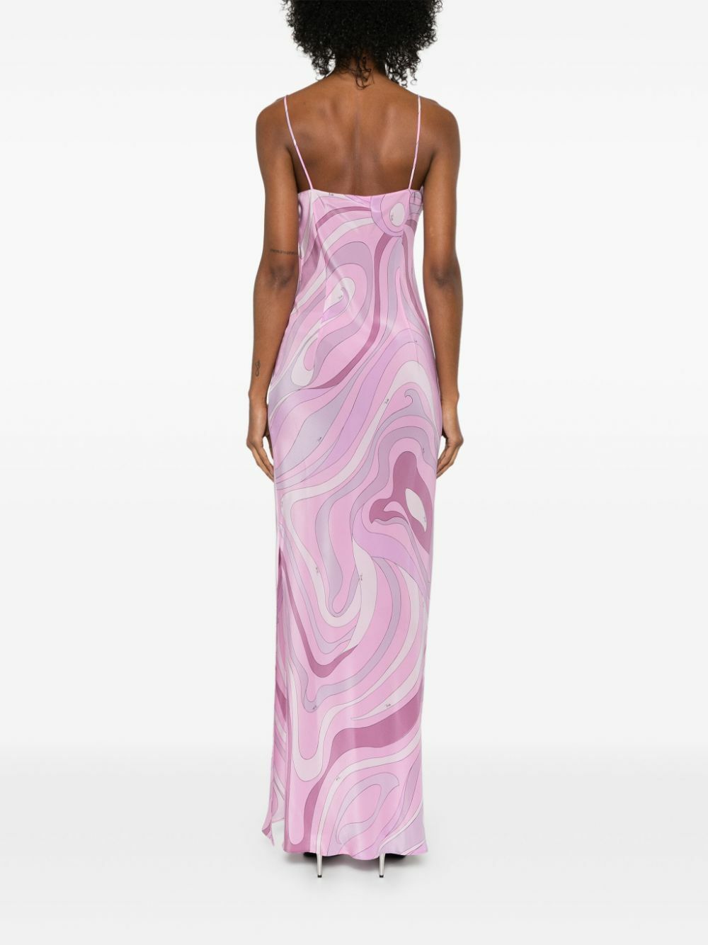PUCCI Pink Iride-Print Dress Emilio Pucci PUCCI Pink Iride-Print Dress Emilio Pucci