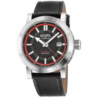Gevril Flat Iron Automatic Black Dial Mens Watch 43702