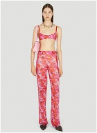 Pony Print Office Pants in Pink