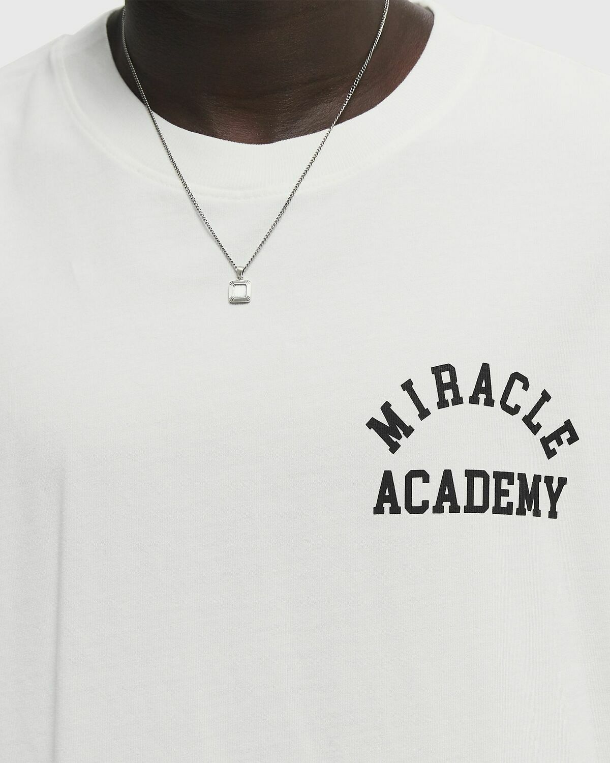 Nahmias Miracle Academy T-shirt White Mens Shortsleefe
