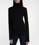 Vince - Essential turtleneck cotton sweatshirt