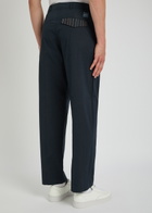 PS Paul Smith Cotton-blend Chino Trousers Navy