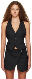 Coperni Black Halter Vest