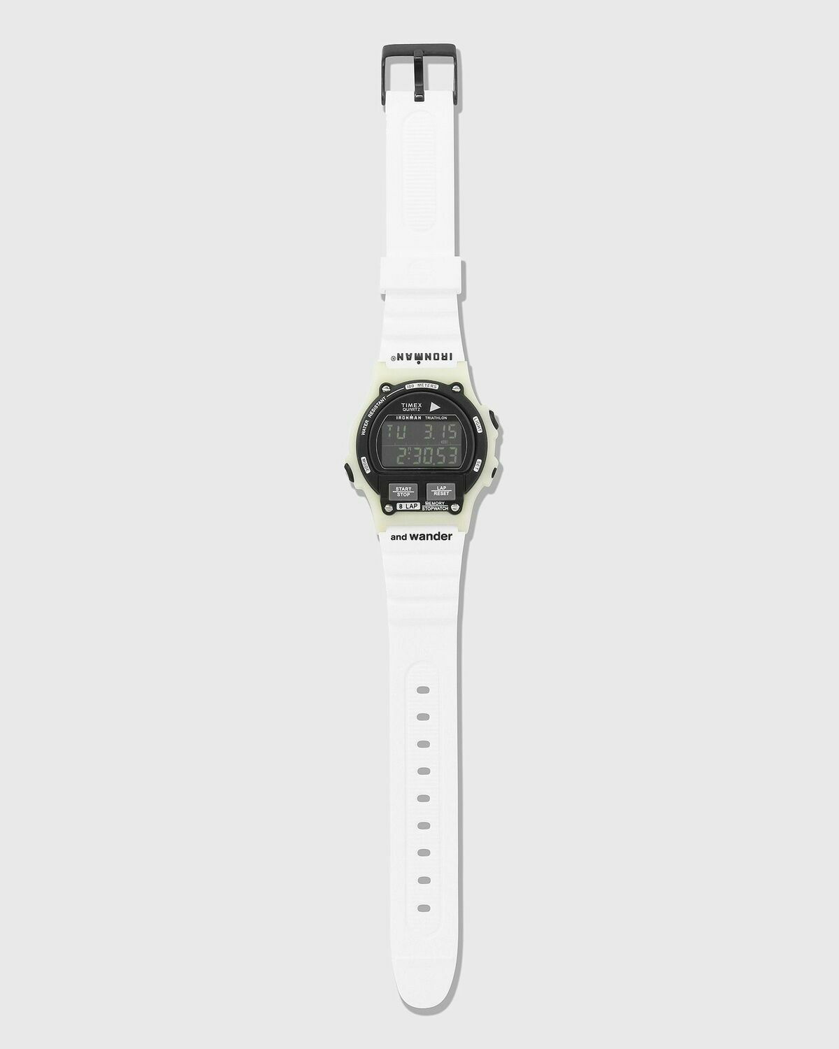 TIMEX × and wander IRONMAN 8-LAP and wander Timex x and wander Ironman 8-Lap - White | Digital