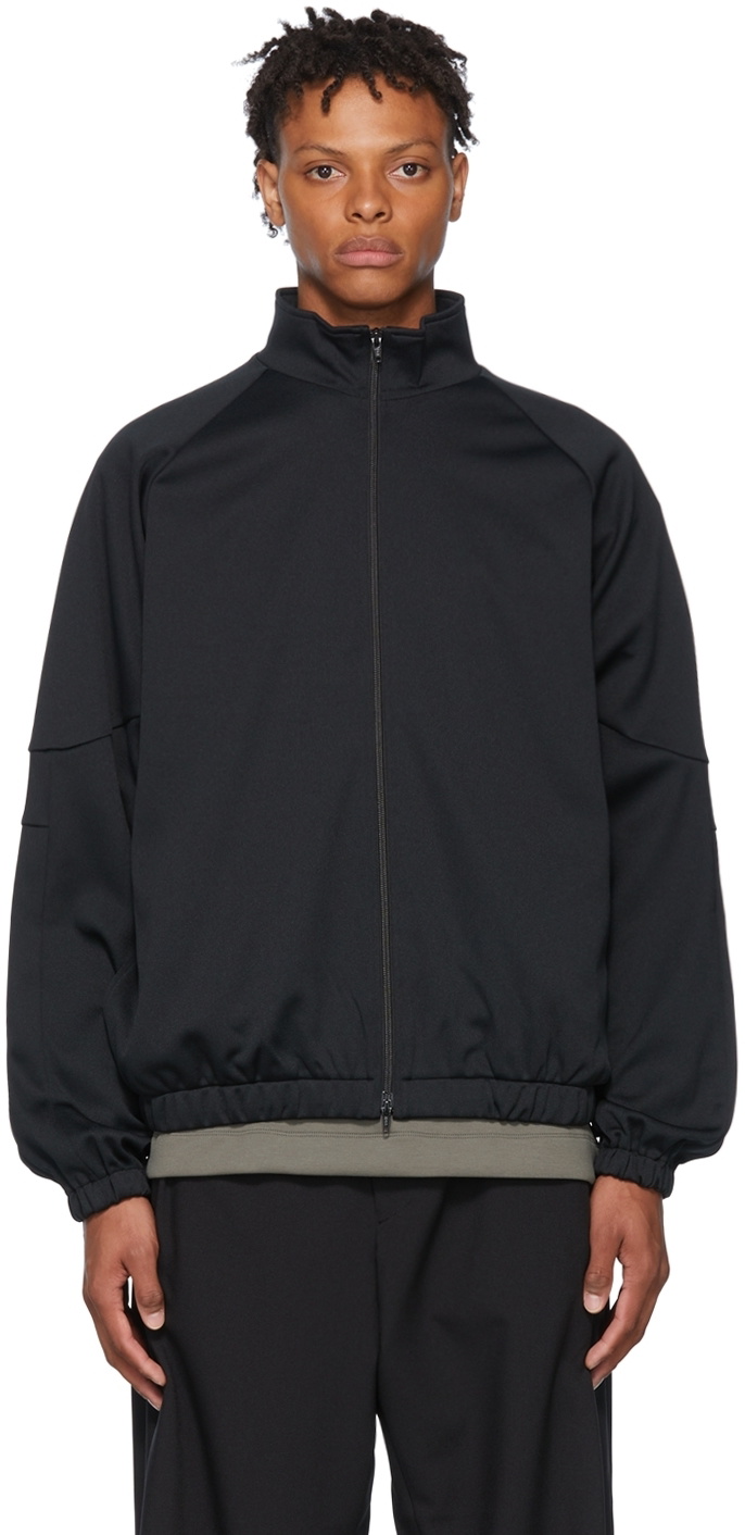 N.Hoolywood Black Polyester Jacket N.Hoolywood