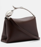 Erdem Bloom Midi leather top-handle bag