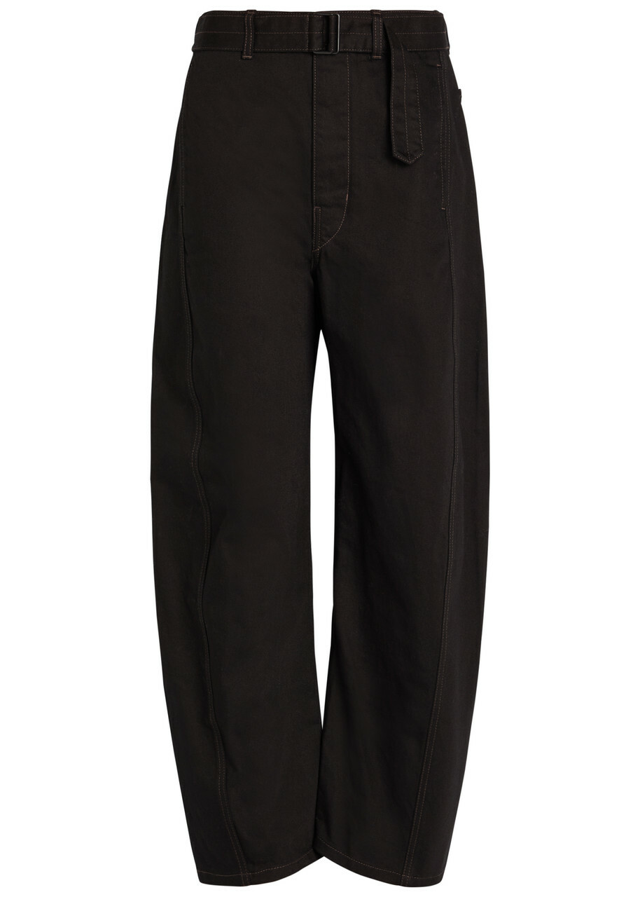 LEMAIRE Black Equestrian Belt Lemaire