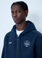 adidas Logo Motif Hooded Sweatshirt