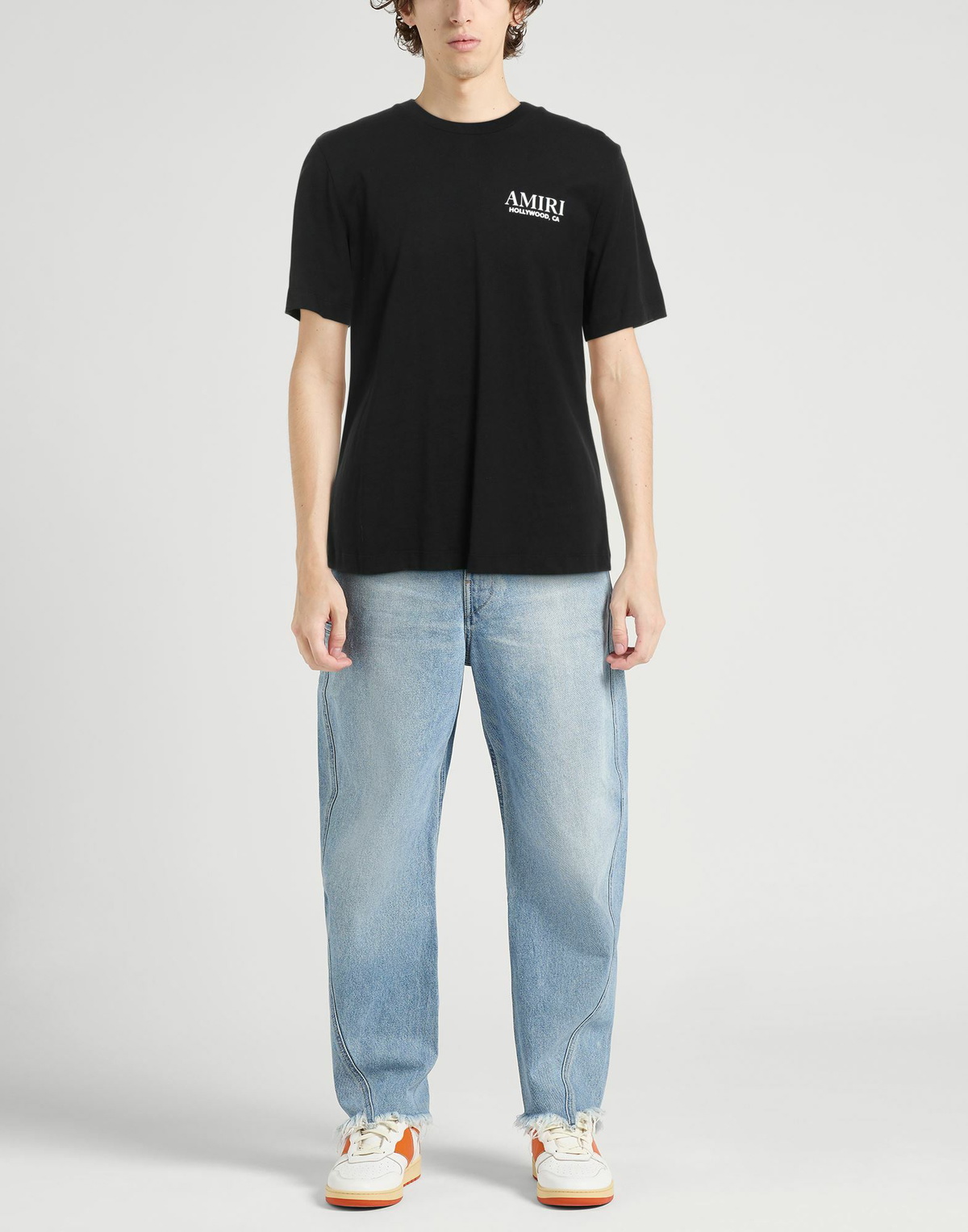 Amiri Mens T-shirt in Black