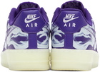 Nike Purple Air Force 1 '07 Skeleton QS Sneakers