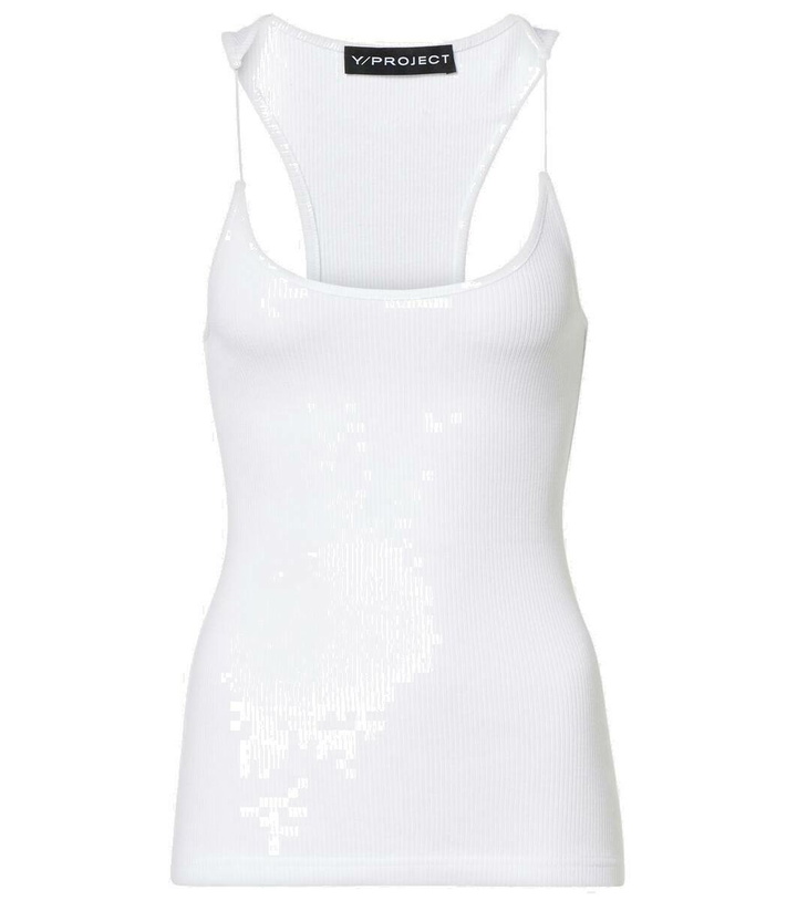 Photo: Y/Project Cotton jersey tank top