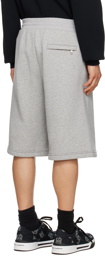 Dolce & Gabbana Gray Jogging Shorts