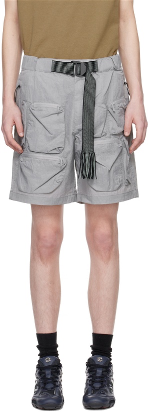 Photo: A. A. Spectrum Gray Wadrian Shorts