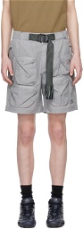 A. A. Spectrum Gray Wadrian Shorts