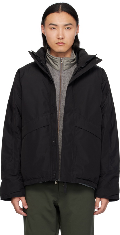 nanamica Black Short Down Jacket Nanamica