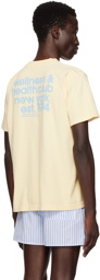 Sporty & Rich Yellow USA Health Club T-Shirt