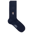 Rostersox Bear Socks in Navy