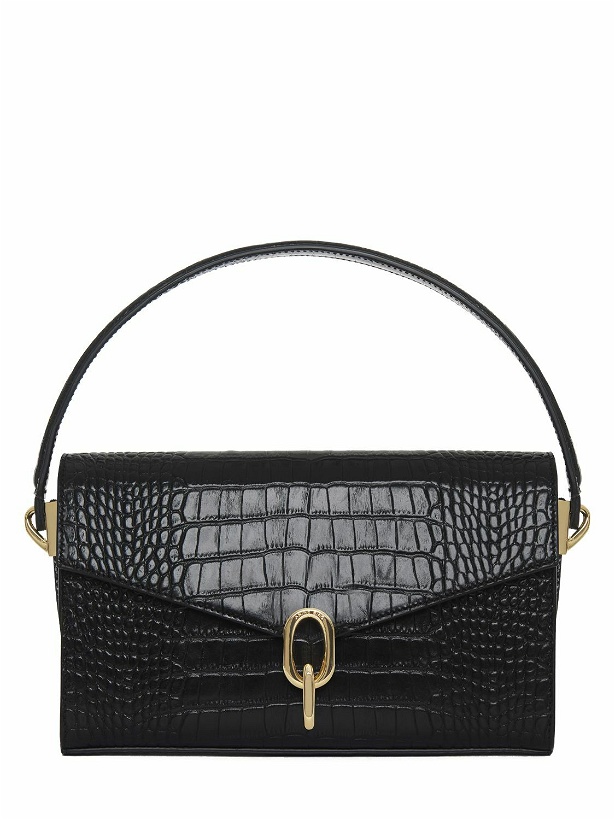 Photo: ANINE BING - Colette Embossed Leather Shoulder Bag