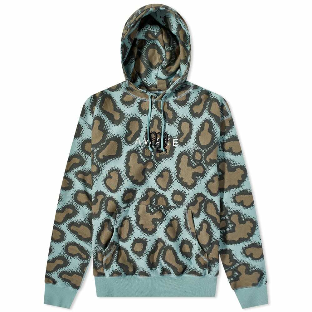 Awake NY Men's College Logo Hoody in Green Awake NY