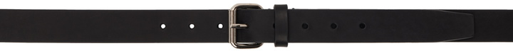 Photo: VETEMENTS Black Iconic Logo Belt