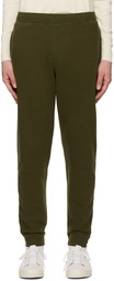 Sunspel Green Slim-Fit Track Pants