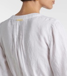 Heidi Klein Belted linen kaftan