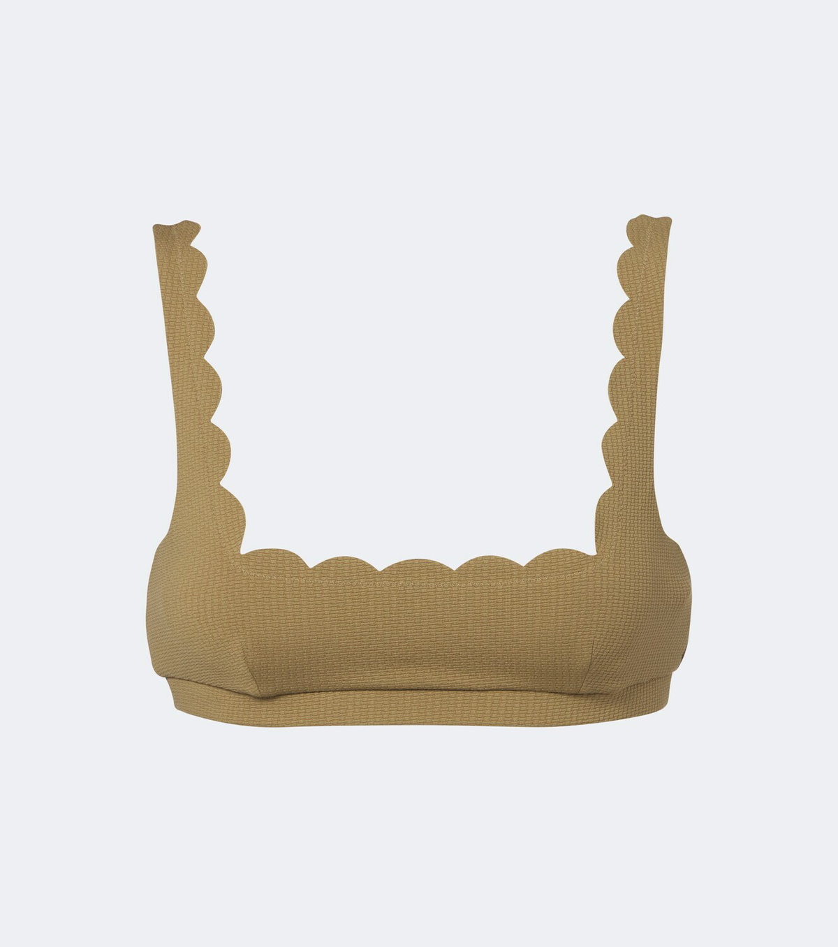 Marysia Mini Palm Springs scalloped bikini top