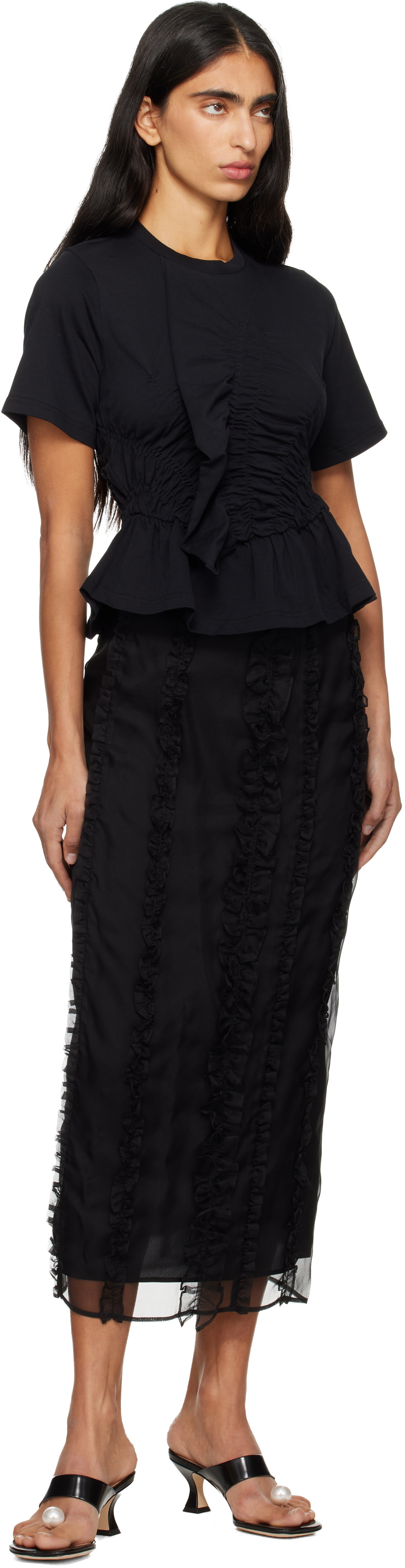Cecilie Bahnsen Black Ace T-shirt