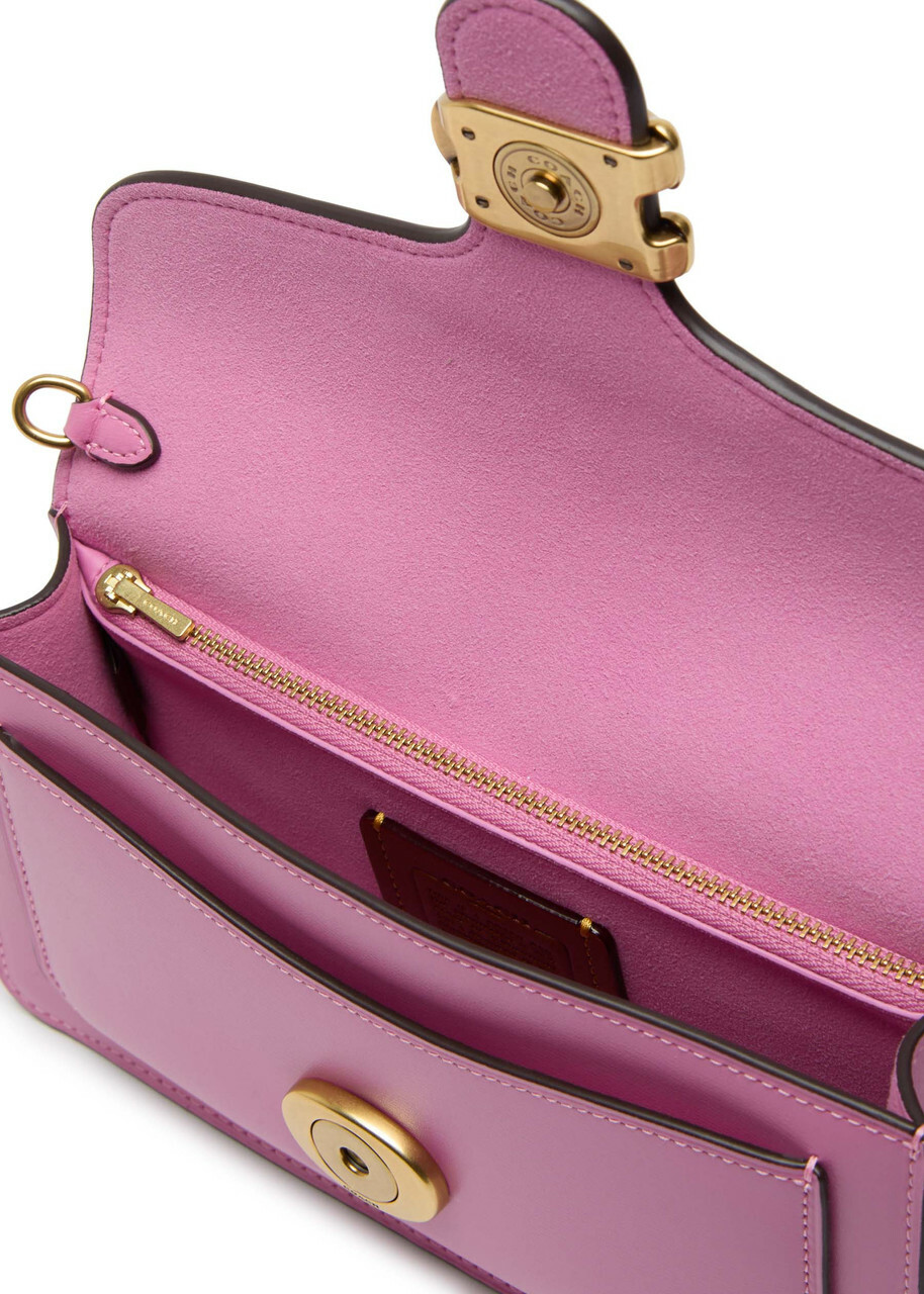 Coach Tabby Leather Clutch - Fuchsia - One Size