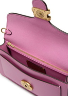 Coach Tabby Leather Clutch - Fuchsia - One Size