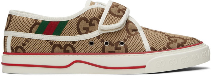 Photo: Gucci Beige Tennis 1977 Sneakers