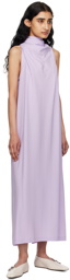 ISSEY MIYAKE Purple Knot Midi Dress