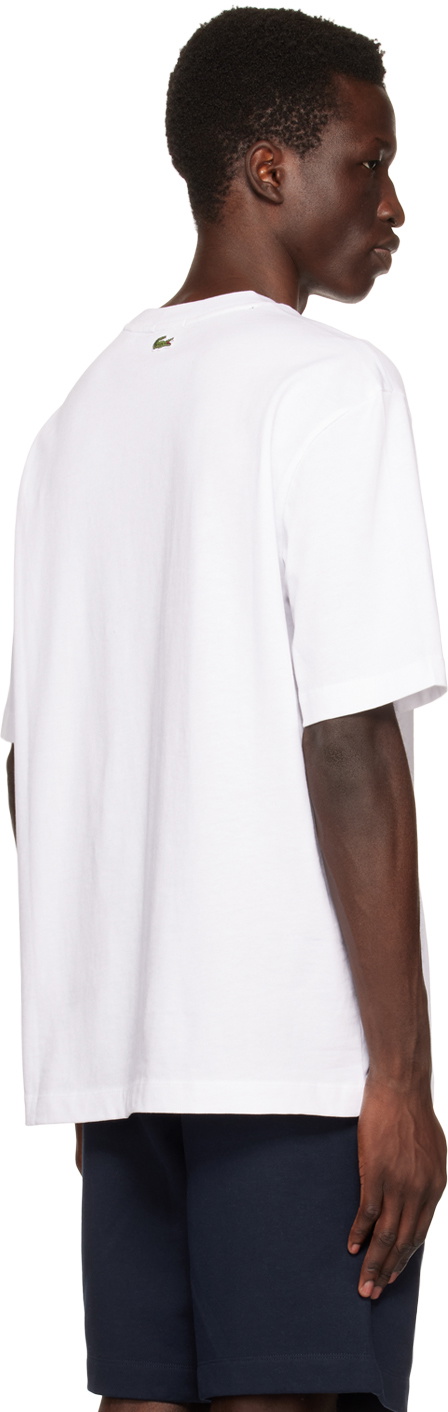 Lacoste White Patch T-Shirt