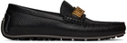 Moschino Black Logo Loafers