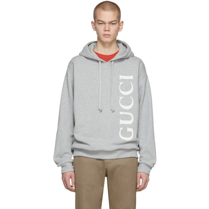 Photo: Gucci Grey Logo Hoodie