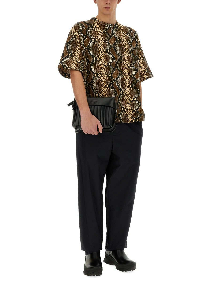 Tシャツ・カットソー Jil Sander T-Shirt With Animal Pattern Jil Sander T-shirt With Animal Pattern Jil Sander