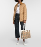 Burberry London Medium Burberry Check canvas tote bag