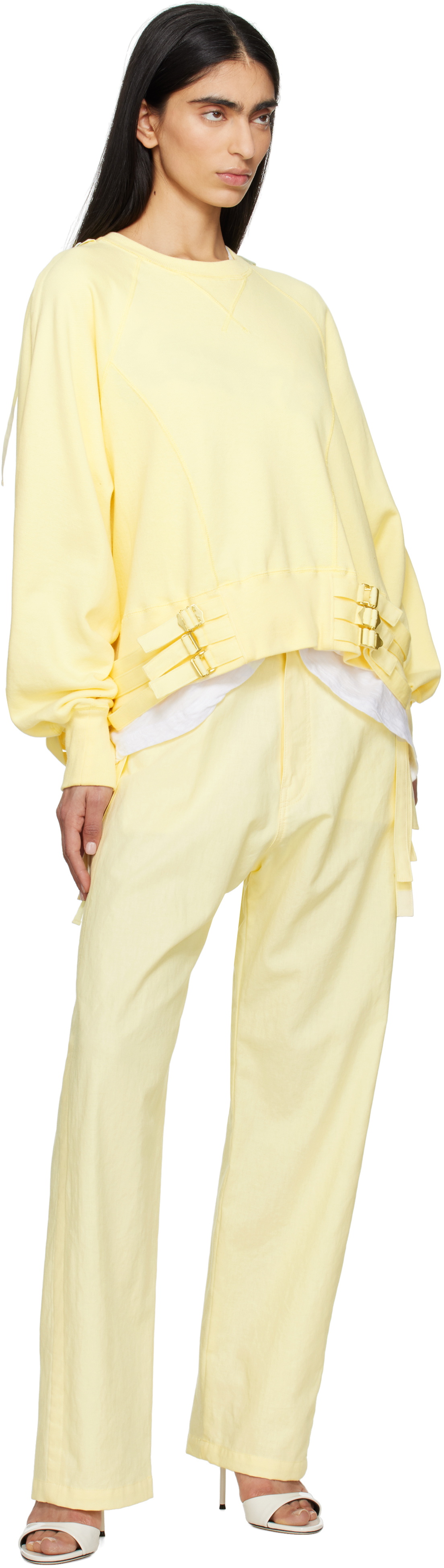 UNDERCOVER Yellow UC1E1801 Sweatshirt