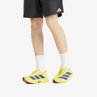 Adidas Running Adidas Adizero Adios Pro 4 in Pure Sulfur/Lucid Blue/Lucid Red