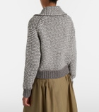 Polo Ralph Lauren Striped cotton and wool-blend polo sweater
