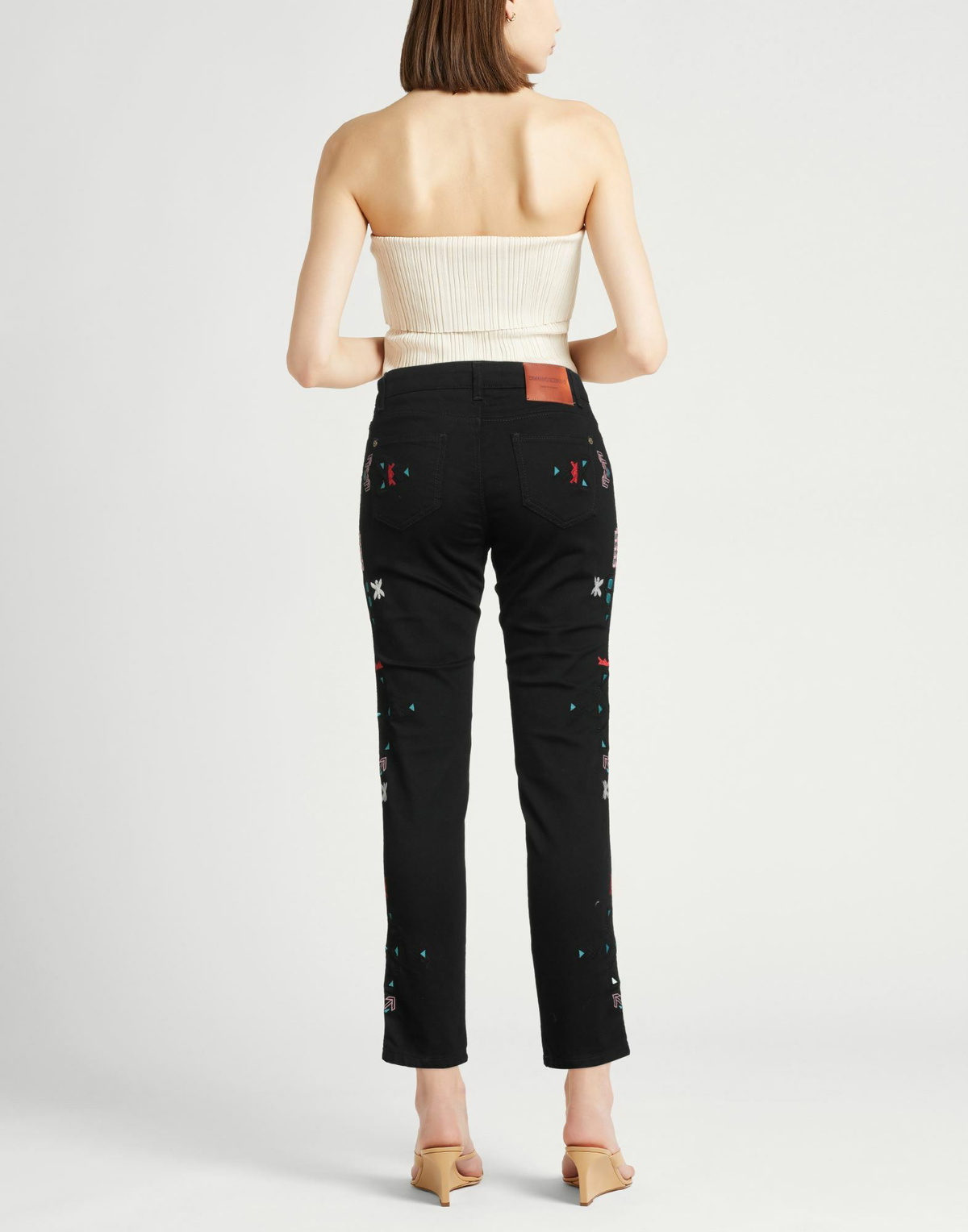 Ermanno Scervino Womens Jeans in Black