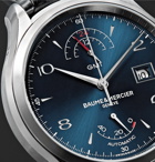 Baume & Mercier - Clifton Automatic 43mm Stainless Steel and Alligator Watch - Blue