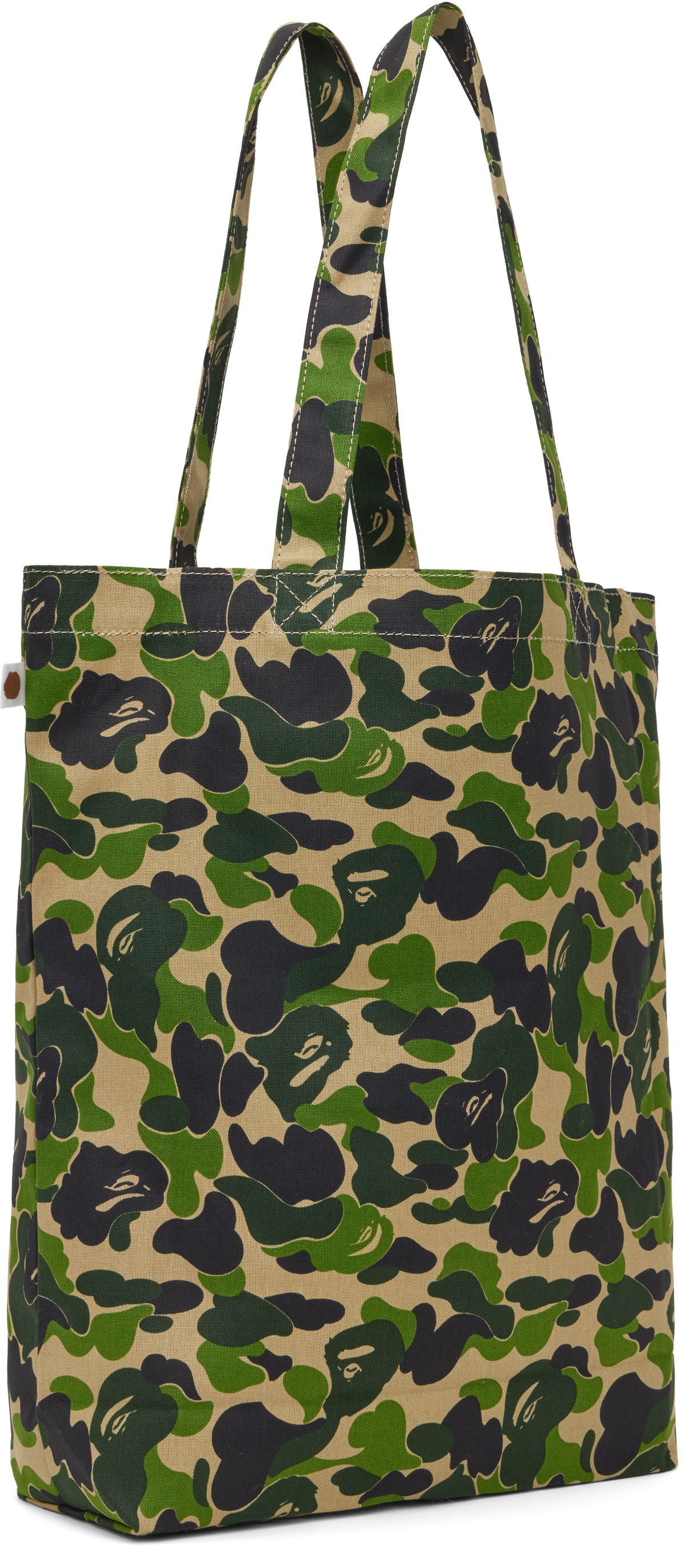 BAPE Khaki ABC Camo Tote