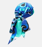 Pucci Iride silk twill head wrap
