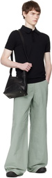 HELIOT EMIL Green Sella Trousers