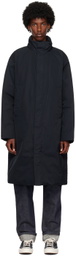 Calvin Klein Black Stand Collar Down Parka