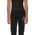 Dolce and Gabbana Black Skinny Distressed Jeans