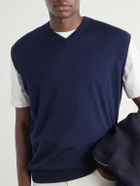 Peter Millar - Autumn Merino Wool and Lyocell-Blend Vest - Blue